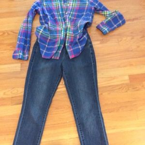 Jag jeans -pull on high rise skinny sz.4